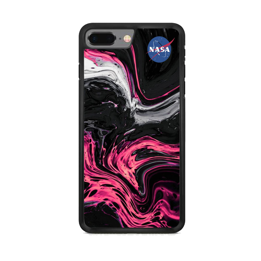 Nasa Dark Pink Marble Cola iPhone 7 Plus Case