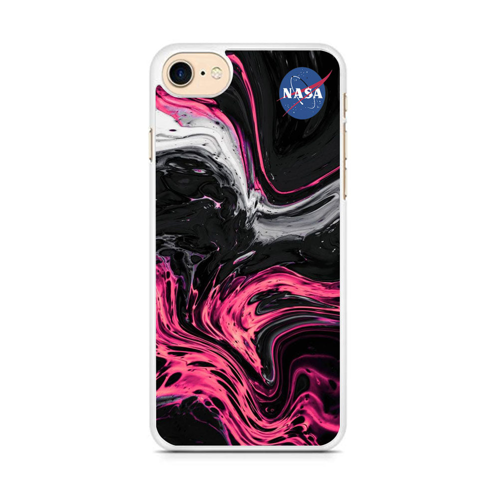 Nasa Dark Pink Marble Cola iPhone 7 Case