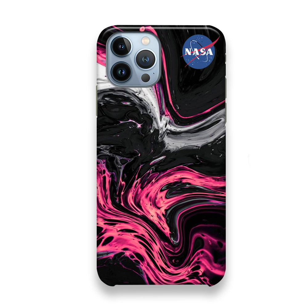 Nasa Dark Pink Marble Cola iPhone 13 Pro Max Case