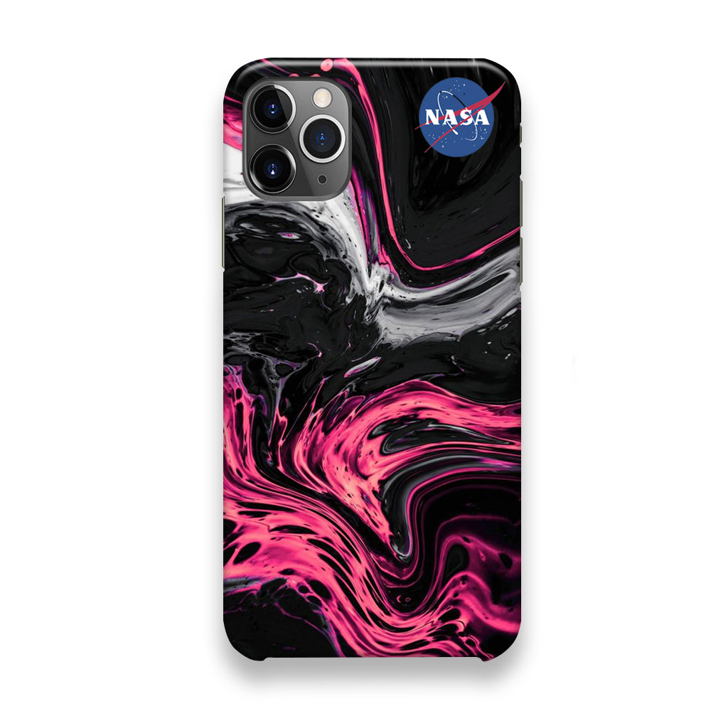 Nasa Dark Pink Marble Cola iPhone 12 Pro Case