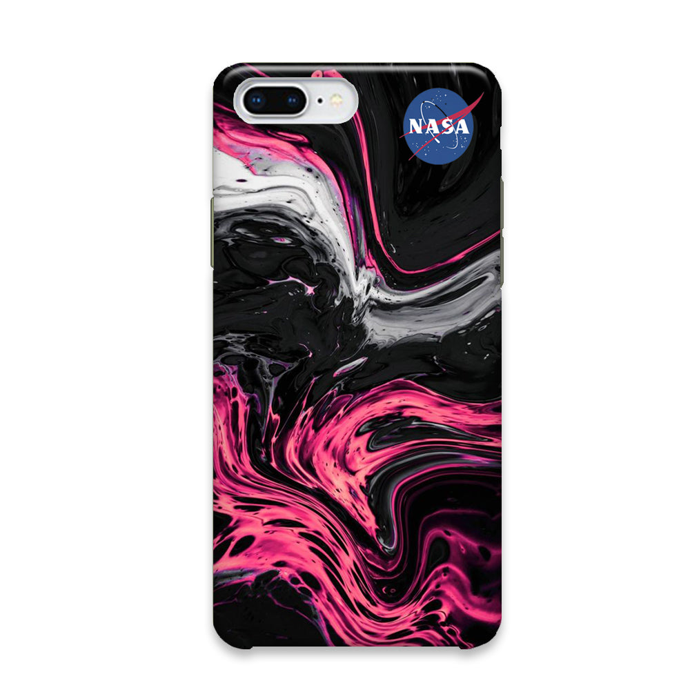 Nasa Dark Pink Marble Cola iPhone 7 Plus Case