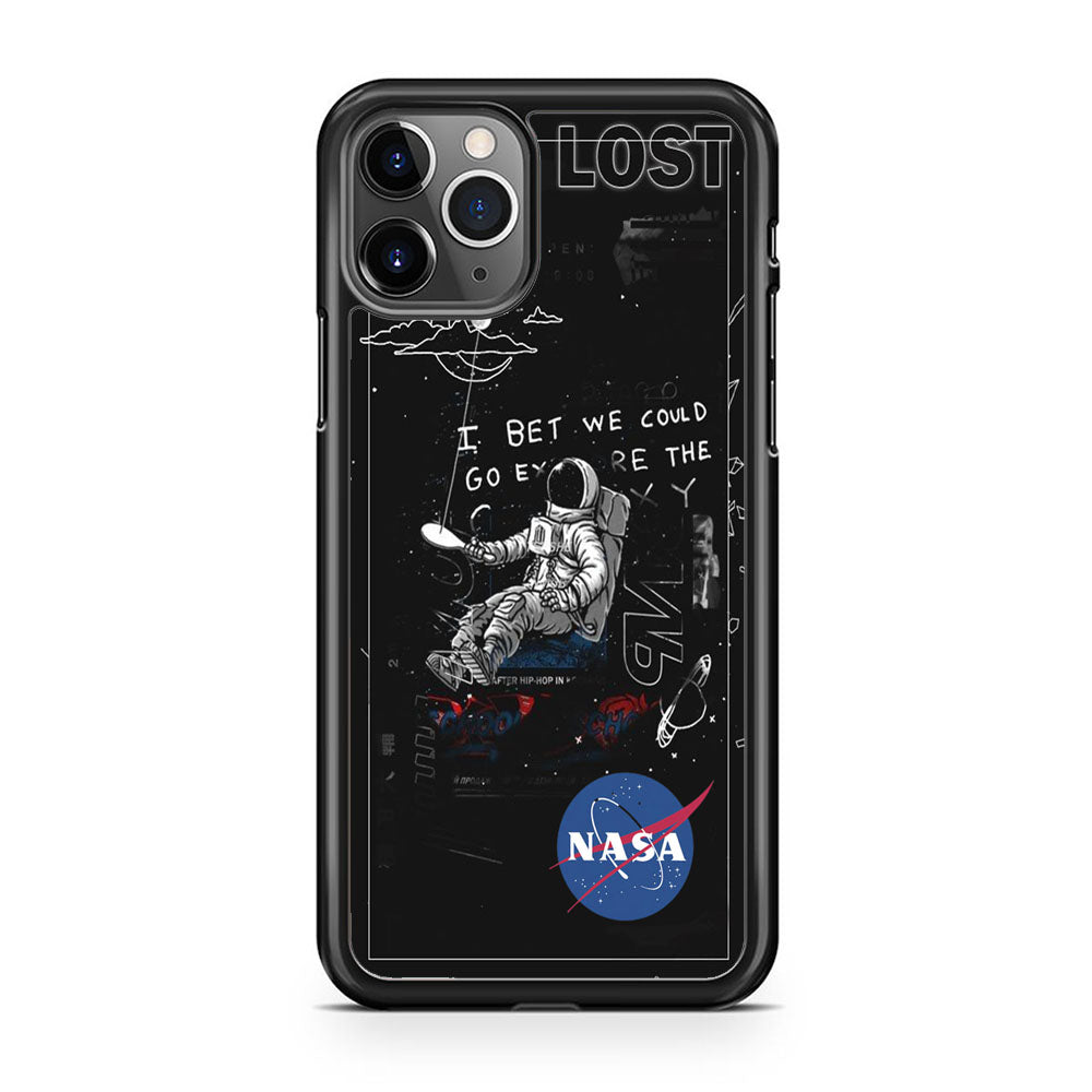 Nasa Lost Space Black iPhone 11 Pro Case