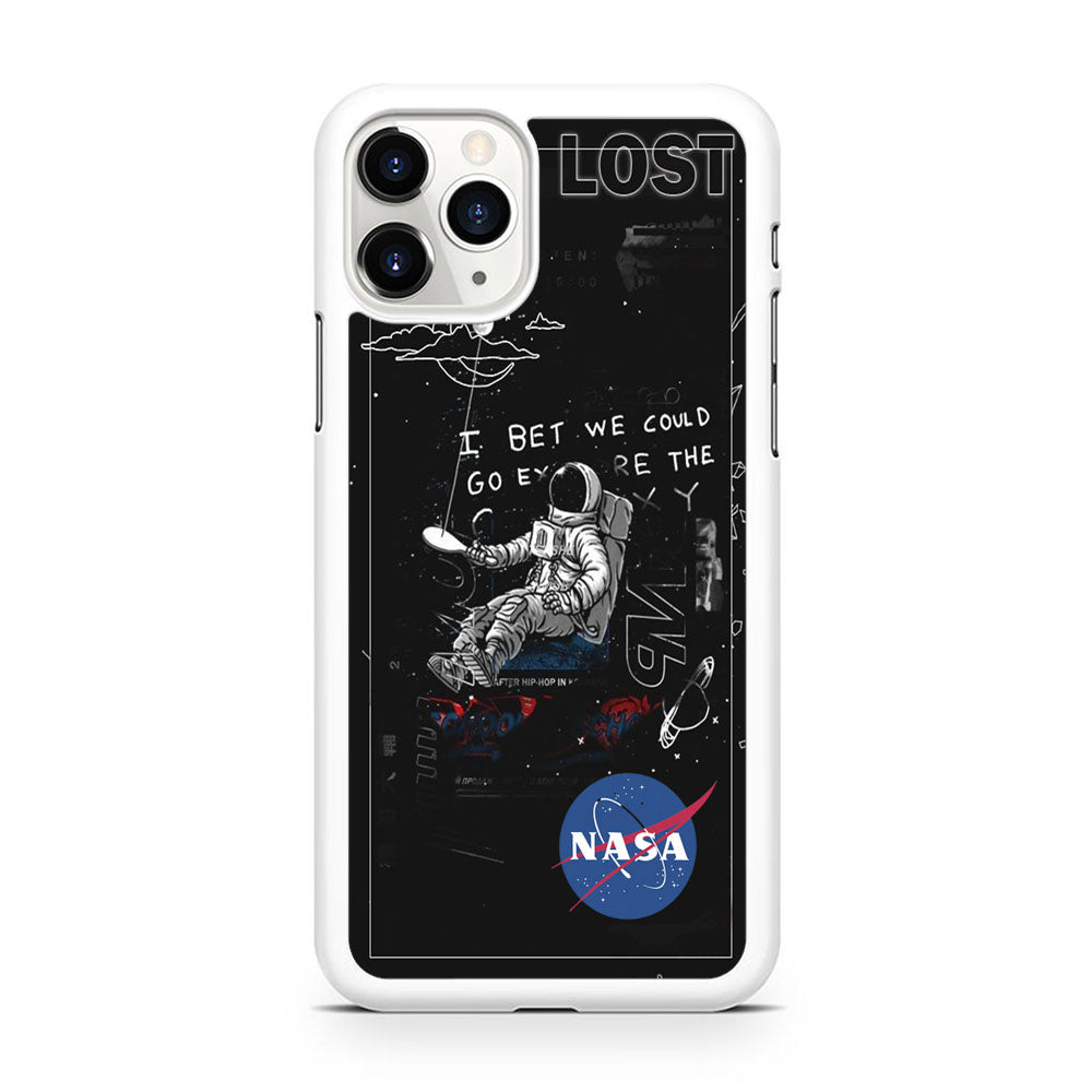 Nasa Lost Space Black iPhone 11 Pro Case