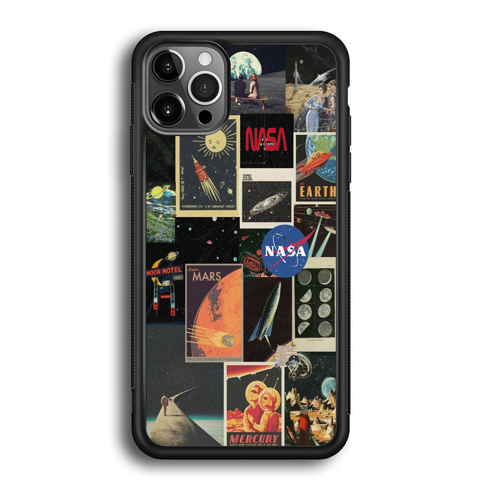 Nasa Wall Collage Space iPhone 12 Pro Max Case