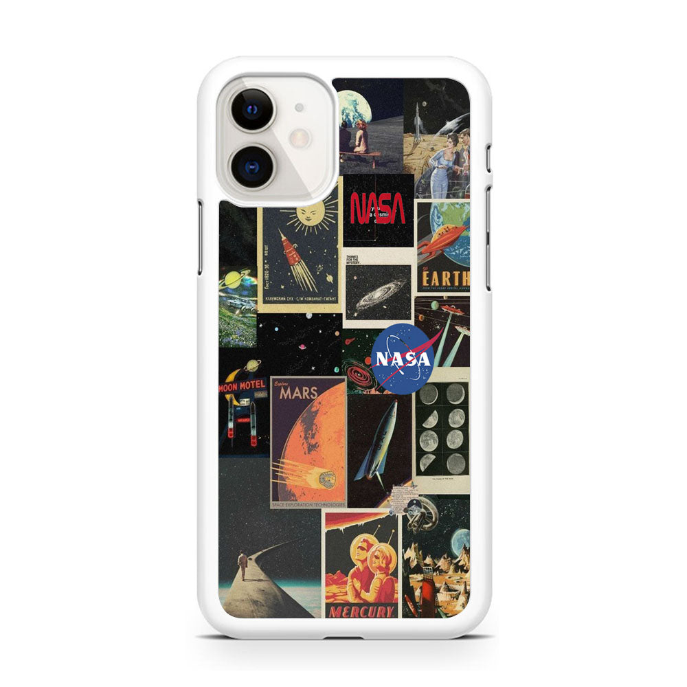 Nasa Wall Collage Space iPhone 11 Case