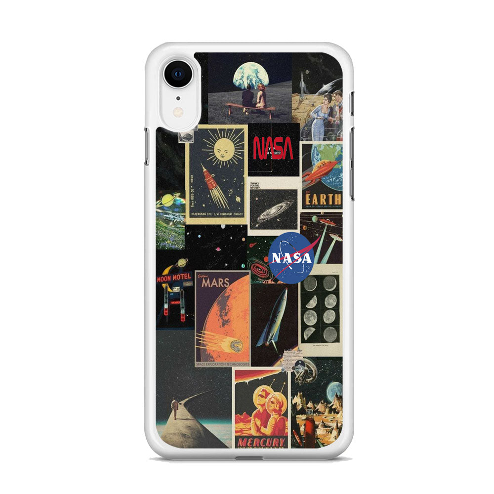 Nasa Wall Collage Space iPhone XR Case