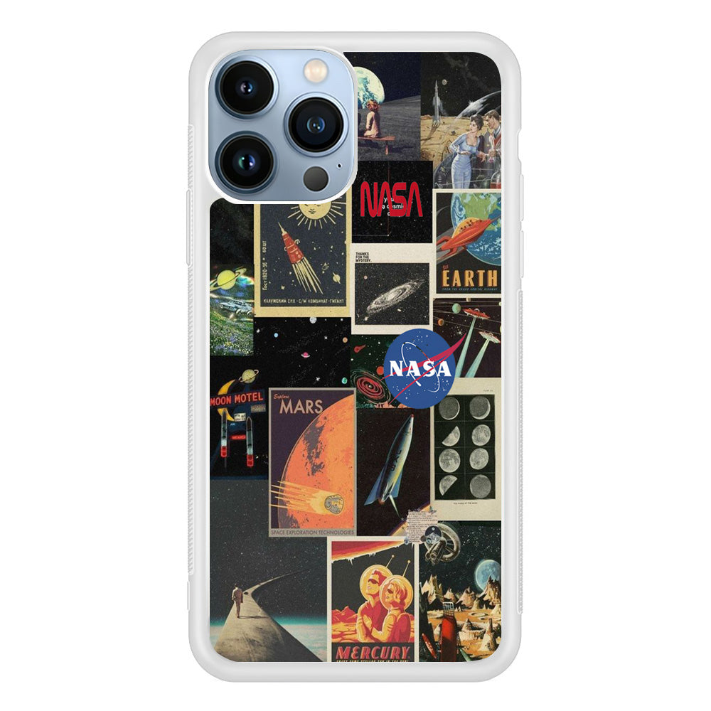 Nasa Wall Collage Space iPhone 13 Pro Max Case