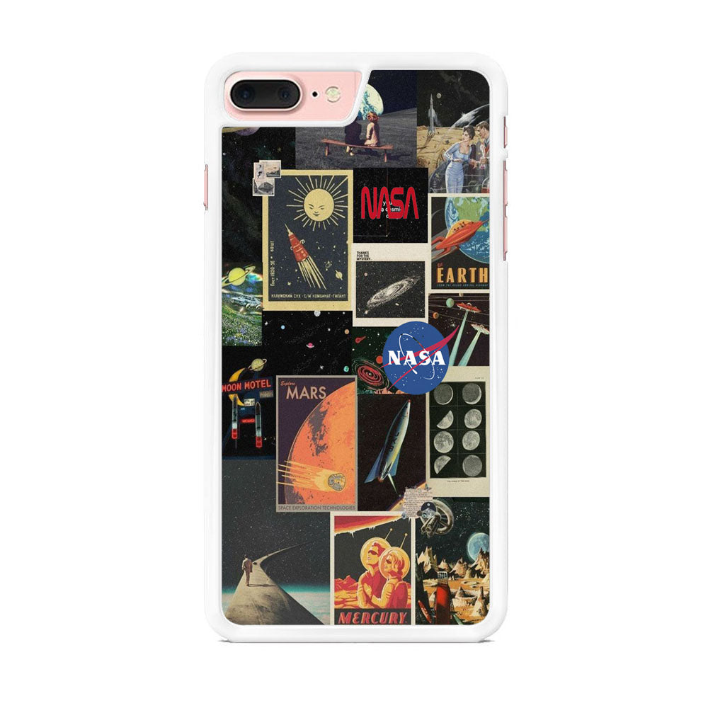 Nasa Wall Collage Space iPhone 7 Plus Case