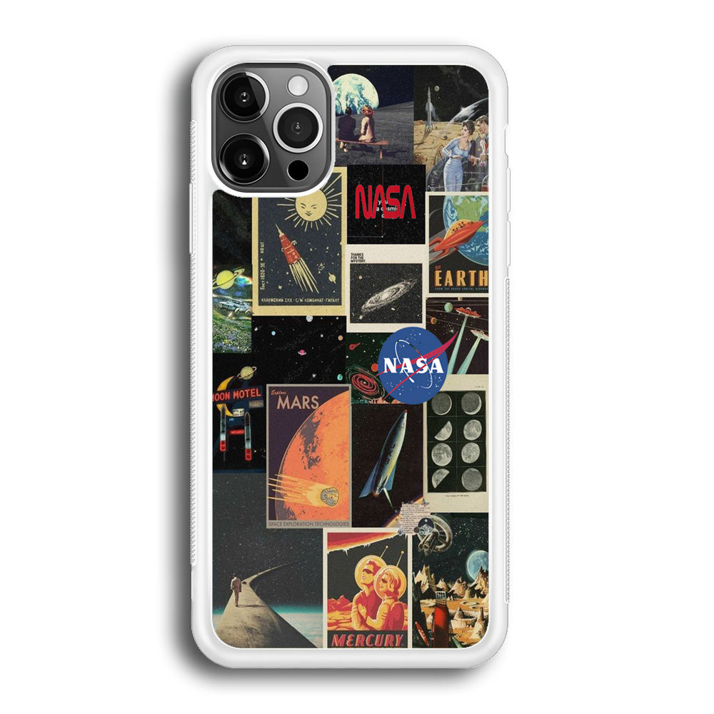 Nasa Wall Collage Space iPhone 12 Pro Max Case