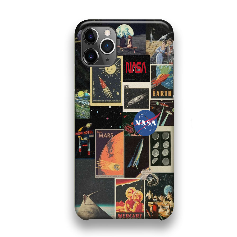 Nasa Wall Collage Space iPhone 11 Pro Case