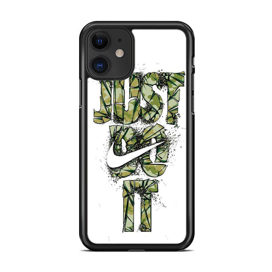 Nike Army Motion Just Do It iPhone 11 Case