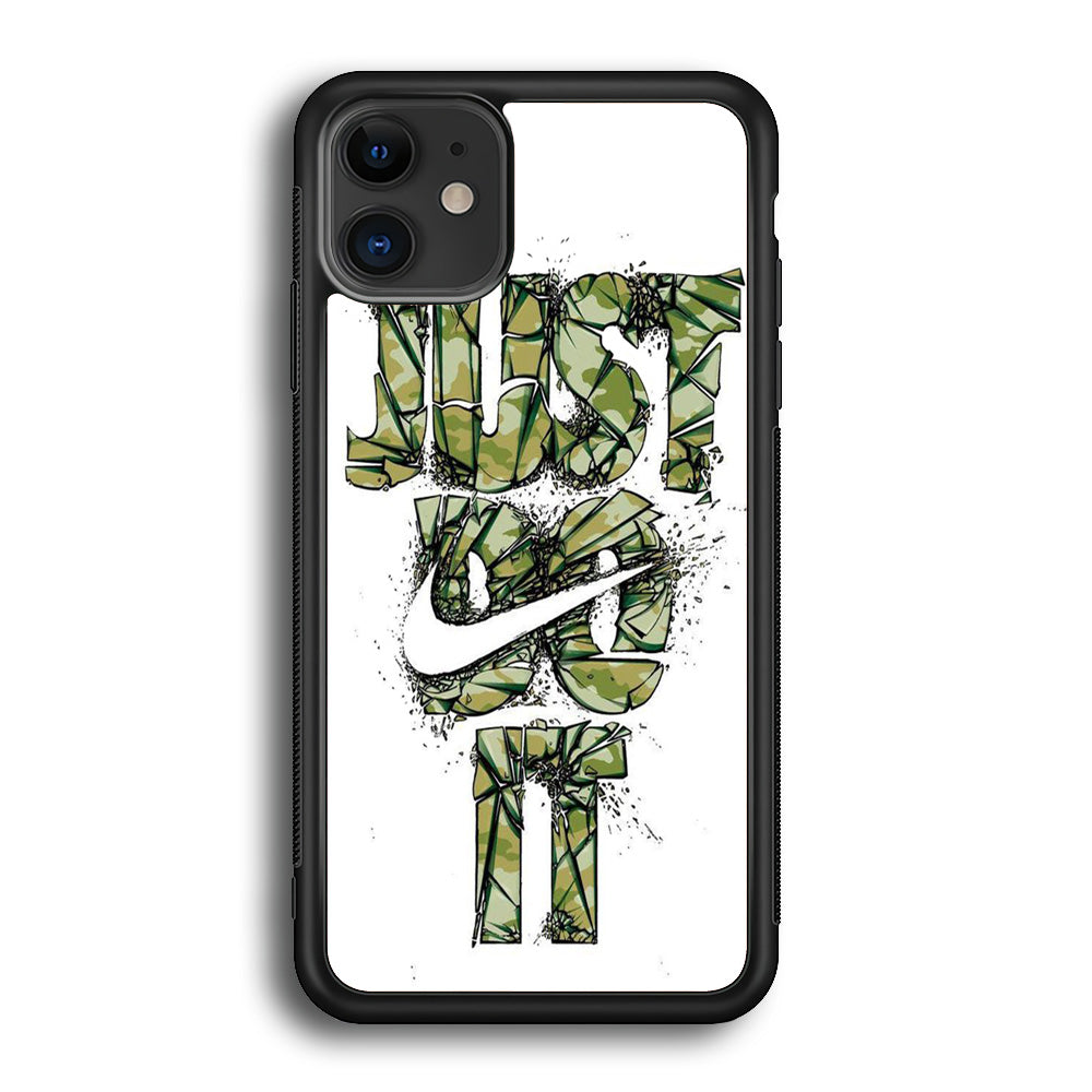 Nike Army Motion Just Do It iPhone 12 Case