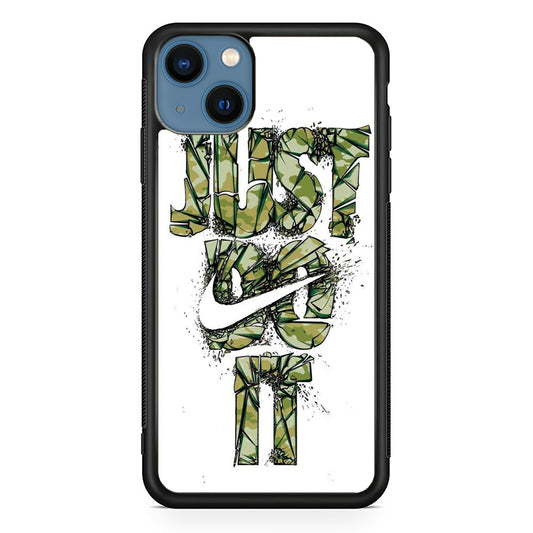 Nike Army Motion Just Do It iPhone 13 Case