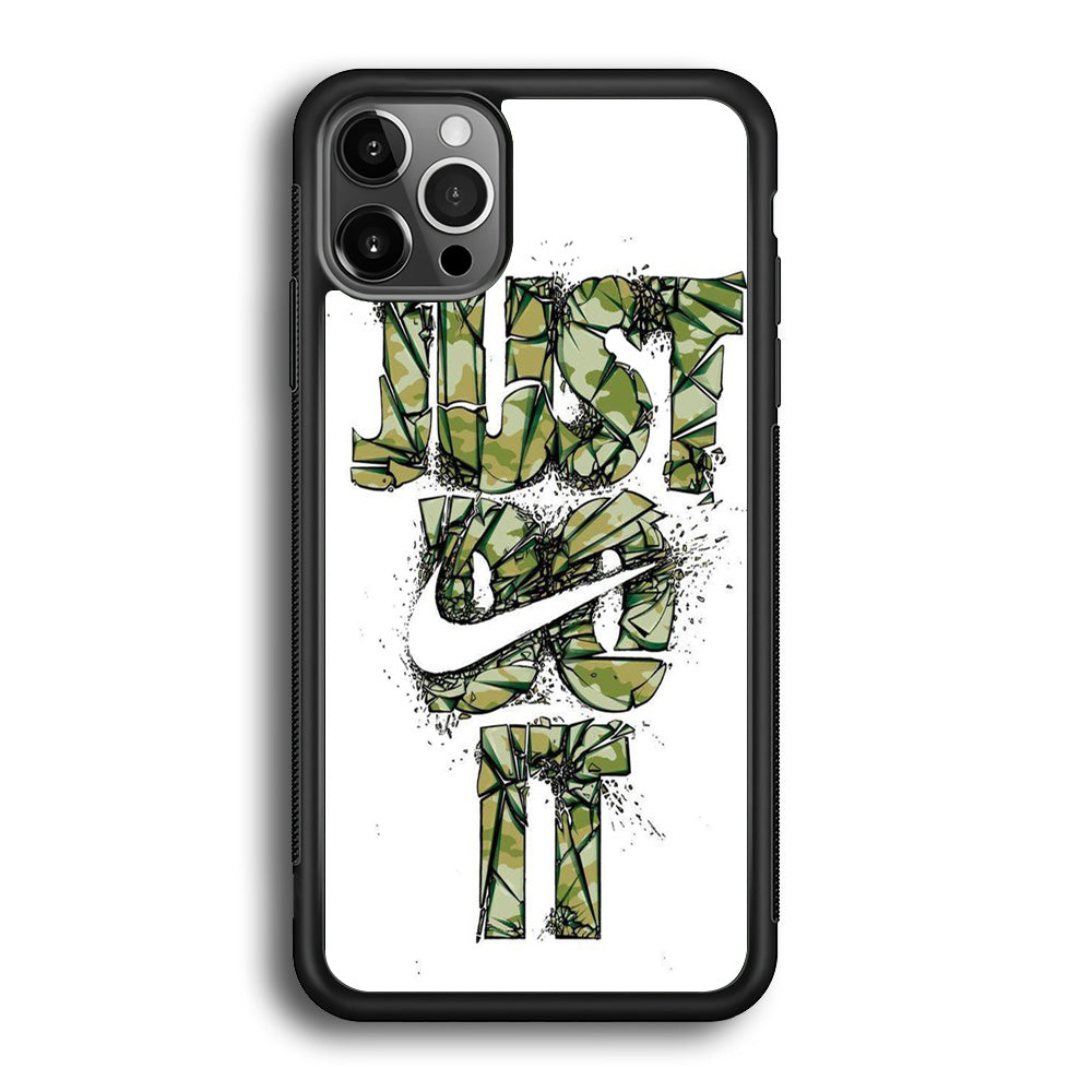 Nike Army Motion Just Do It iPhone 12 Pro Max Case