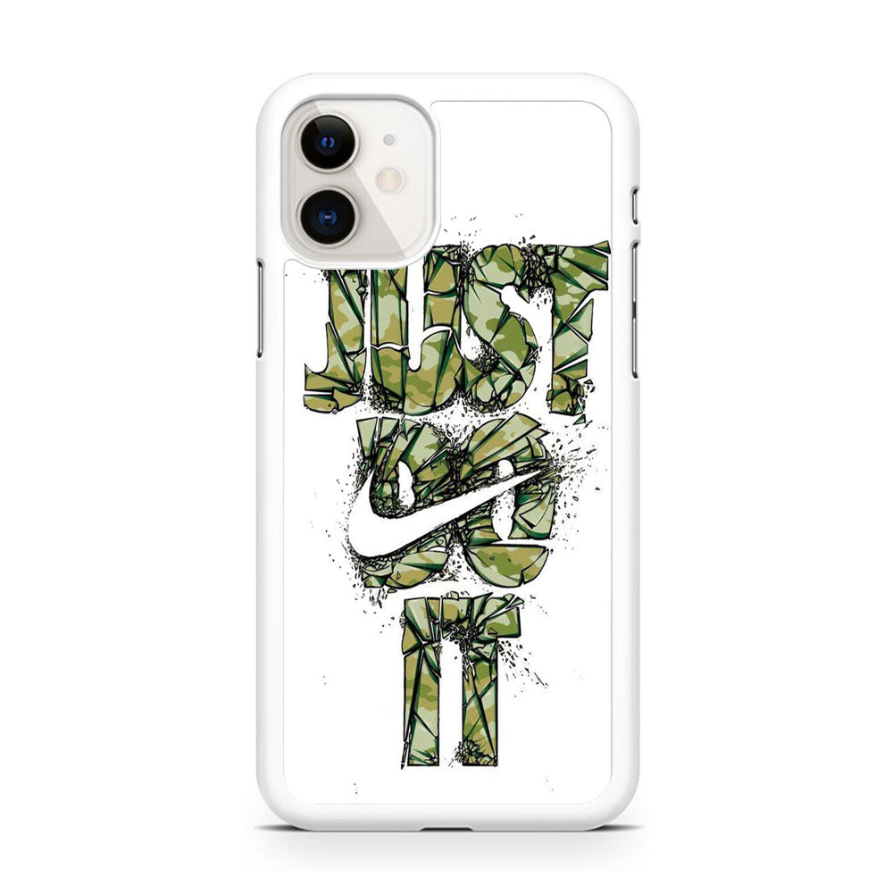 Nike Army Motion Just Do It iPhone 11 Case