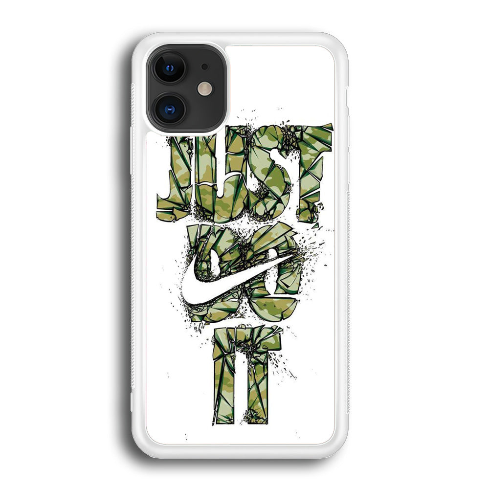 Nike Army Motion Just Do It iPhone 12 Case