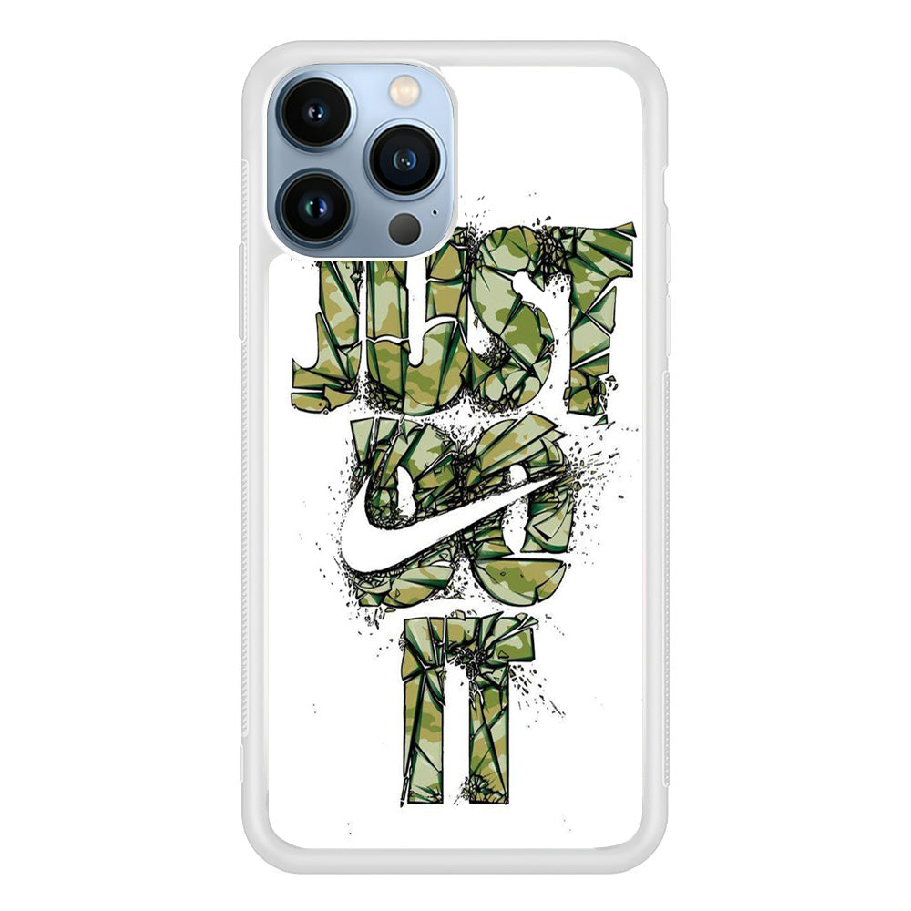 Nike Army Motion Just Do It iPhone 13 Pro Case