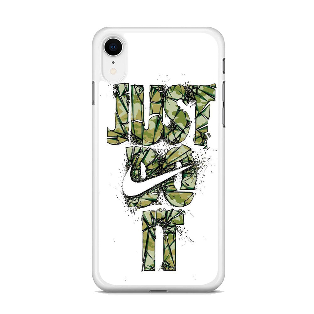 Nike Army Motion Just Do It iPhone XR Case