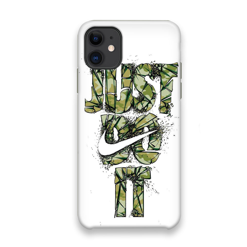 Nike Army Motion Just Do It iPhone 11 Case