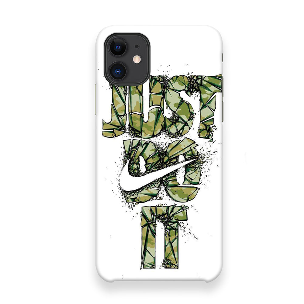 Nike Army Motion Just Do It iPhone 12 Case