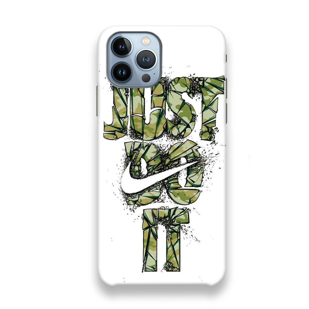 Nike Army Motion Just Do It iPhone 13 Pro Max Case