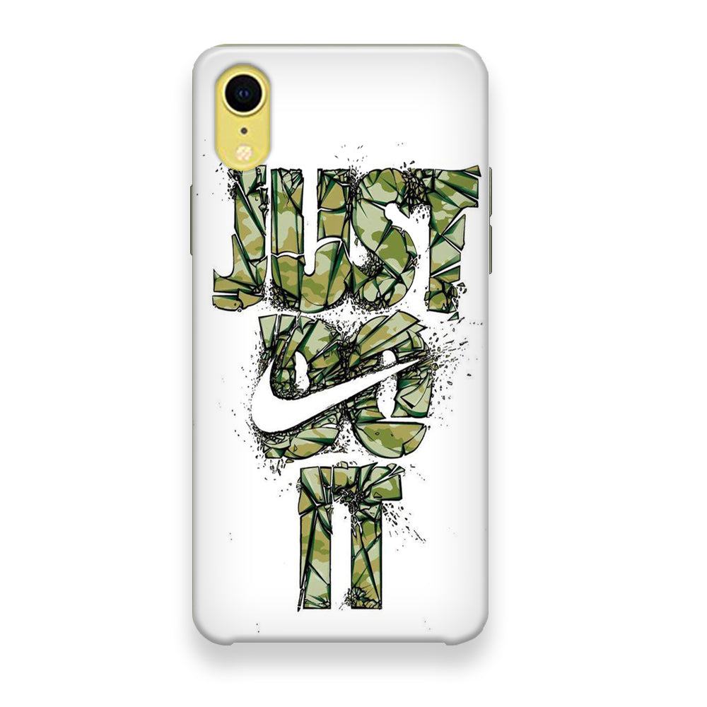 Nike Army Motion Just Do It iPhone XR Case