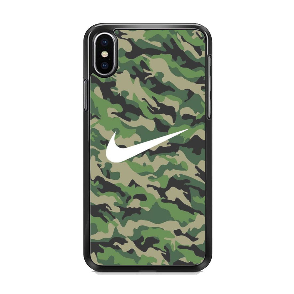 Nike Army V2 Camo iPhone X Case