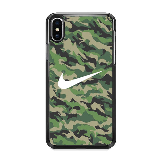 Nike Army V2 Camo iPhone X Case