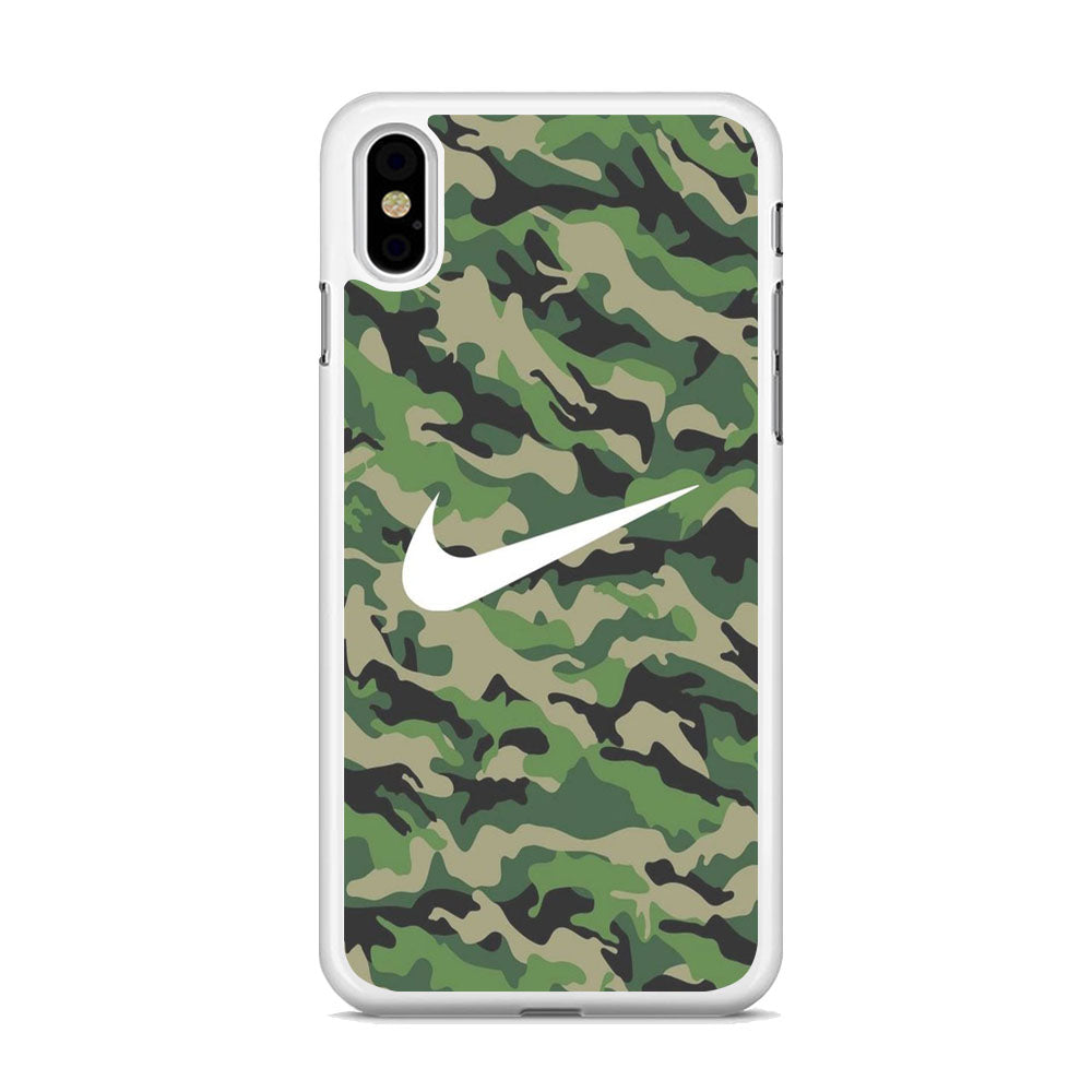 Nike Army V2 Camo iPhone Xs Case