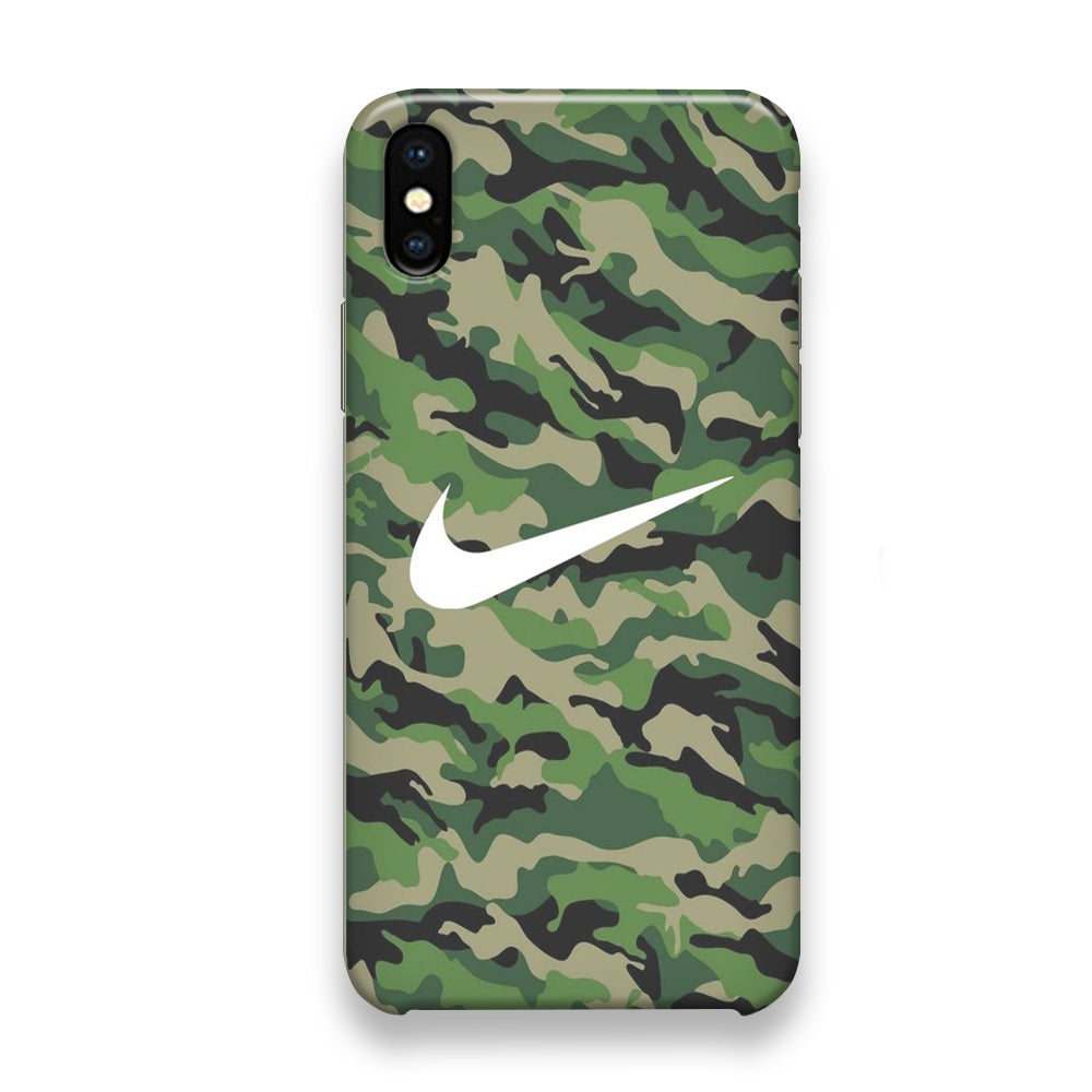 Nike Army V2 Camo iPhone X Case