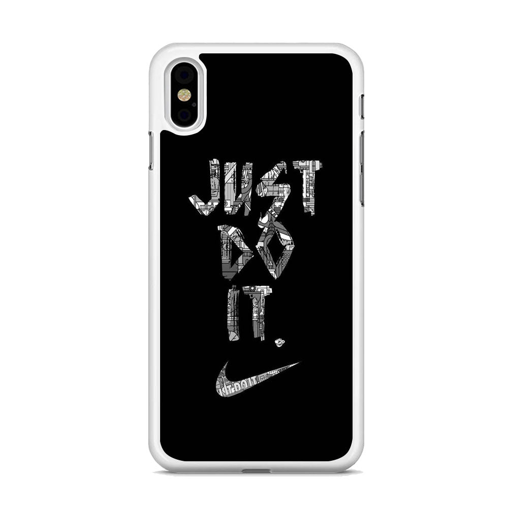 Nike Black City iPhone X Case