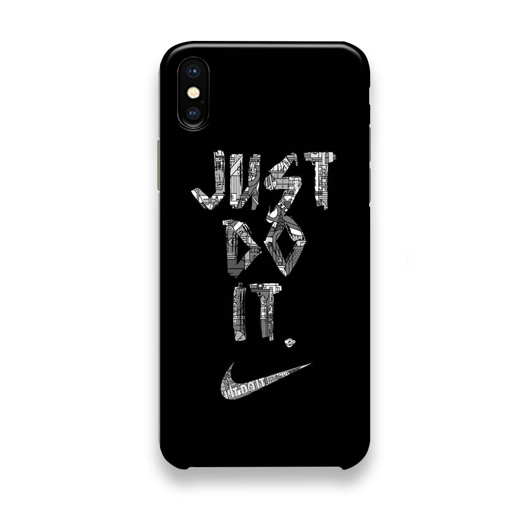 Nike Black City iPhone X Case