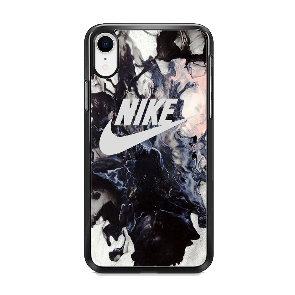 Nike Black Liquid  iPhone XR Case