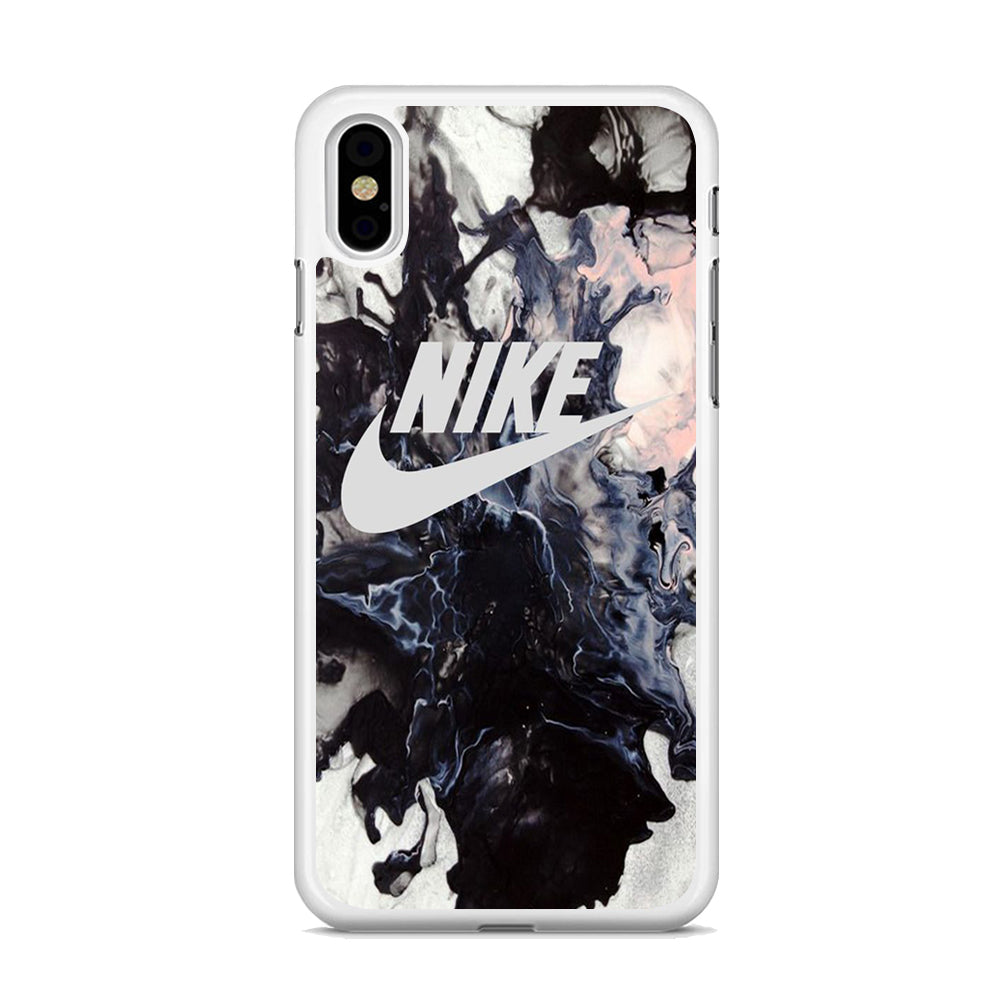 Nike Black Liquid  iPhone X Case