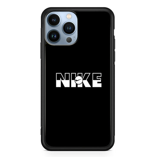 Nike Black Simple iPhone 13 Pro Case