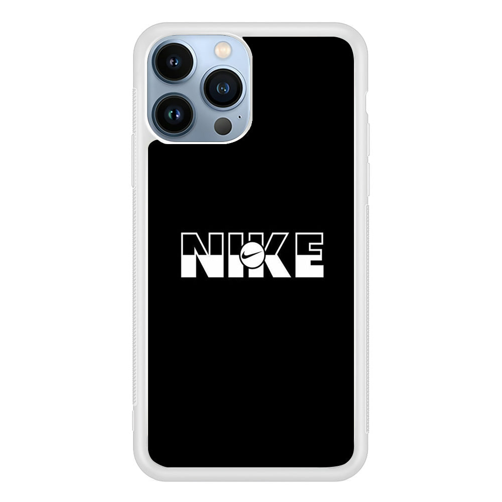 Nike Black Simple iPhone 13 Pro Max Case