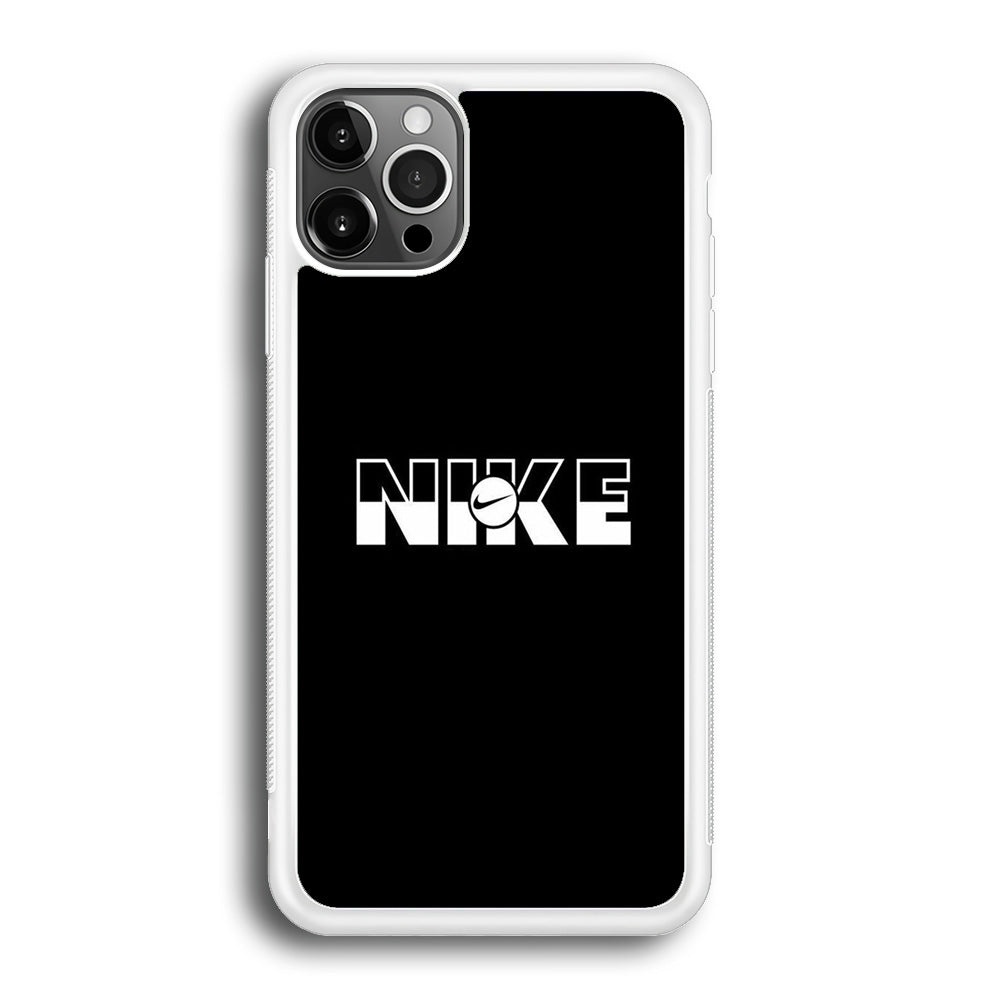 Nike Black Simple iPhone 12 Pro Case