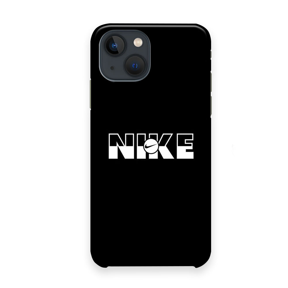 Nike Black Simple iPhone 13 Case