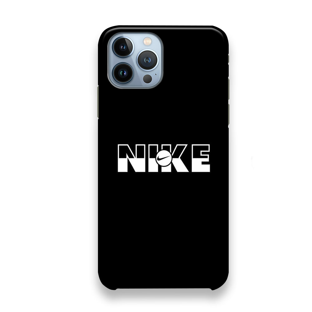 Nike Black Simple iPhone 13 Pro Max Case