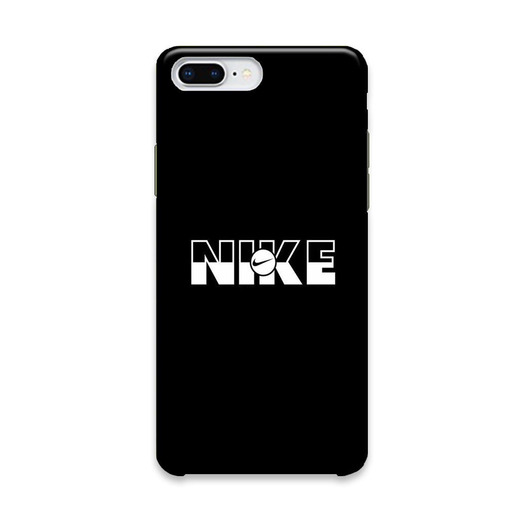 Nike Black Simple iPhone 8 Plus Case