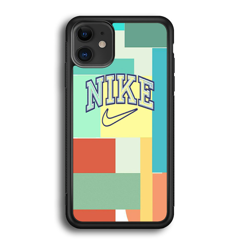 Nike Fill Box Colour iPhone 12 Case