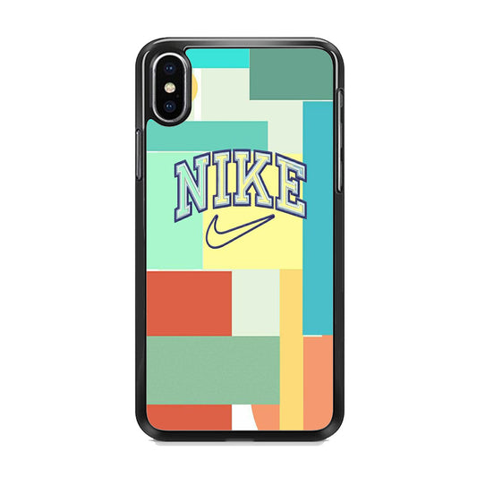 Nike Fill Box Colour iPhone X Case