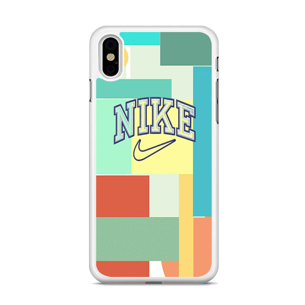 Nike Fill Box Colour iPhone Xs Max Case