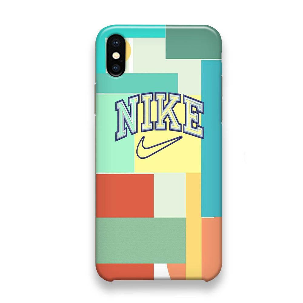 Nike Fill Box Colour iPhone X Case