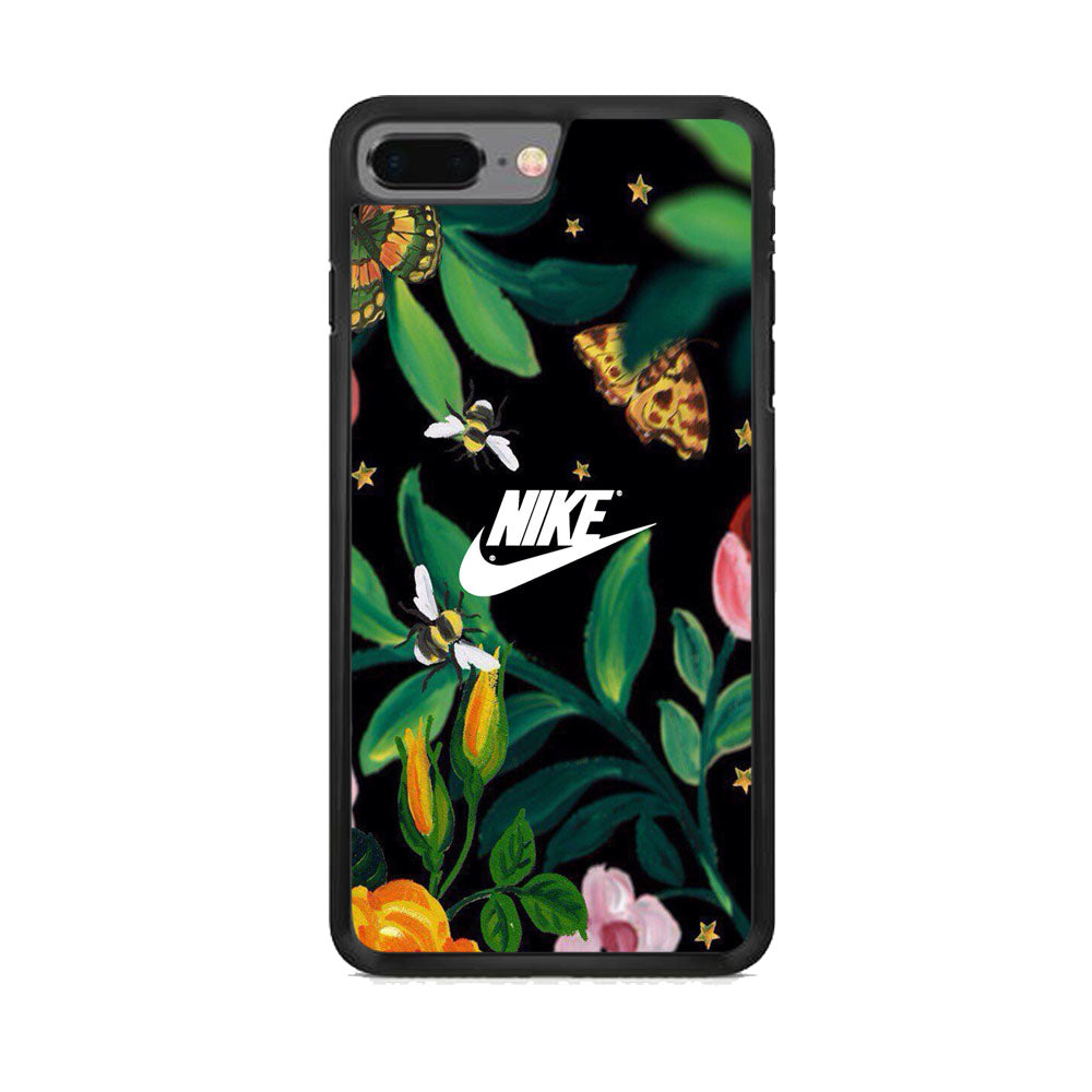 Nike Floral Frame Painting iPhone 7 Plus Case