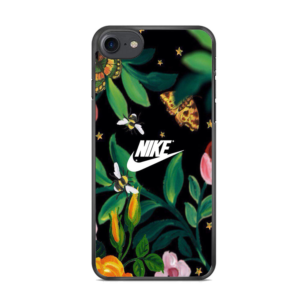 Nike Floral Frame Painting iPhone 7 Case