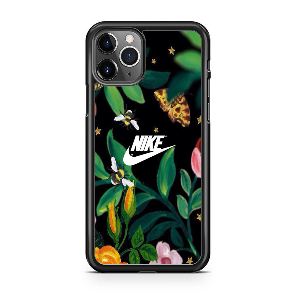 Nike Floral Frame Painting iPhone 11 Pro Case