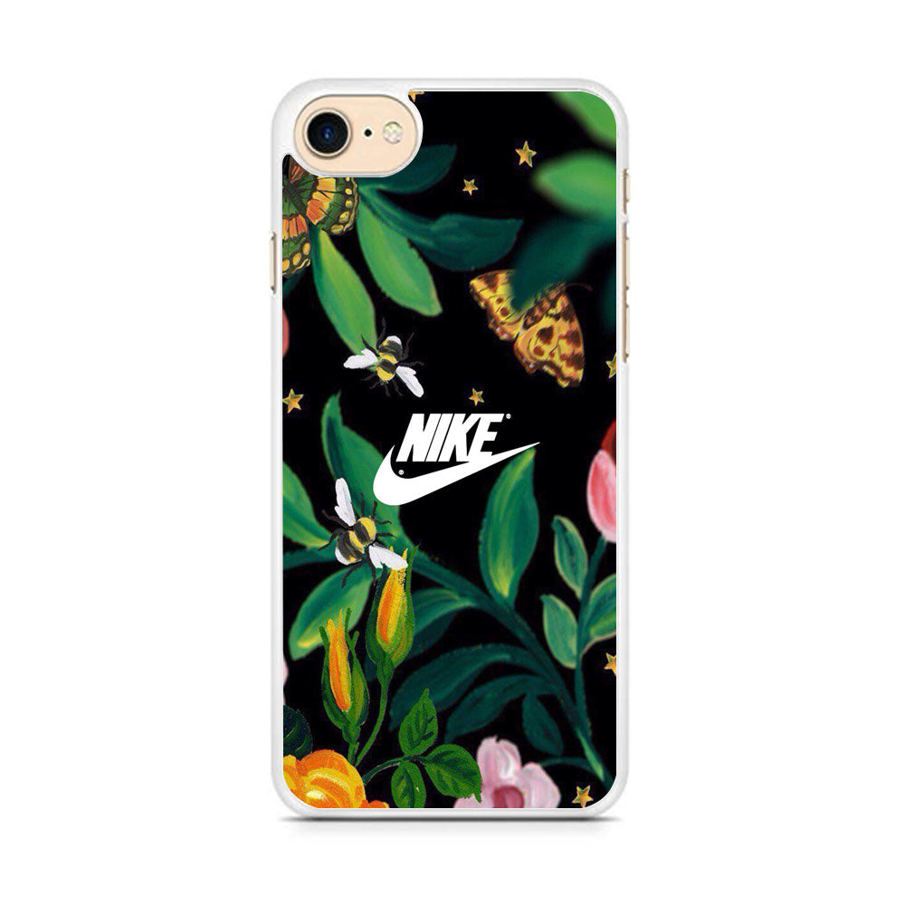 Nike Floral Frame Painting iPhone 7 Case