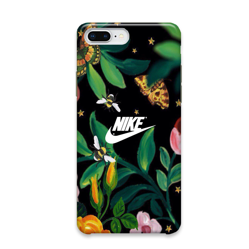 Nike Floral Frame Painting iPhone 7 Plus Case