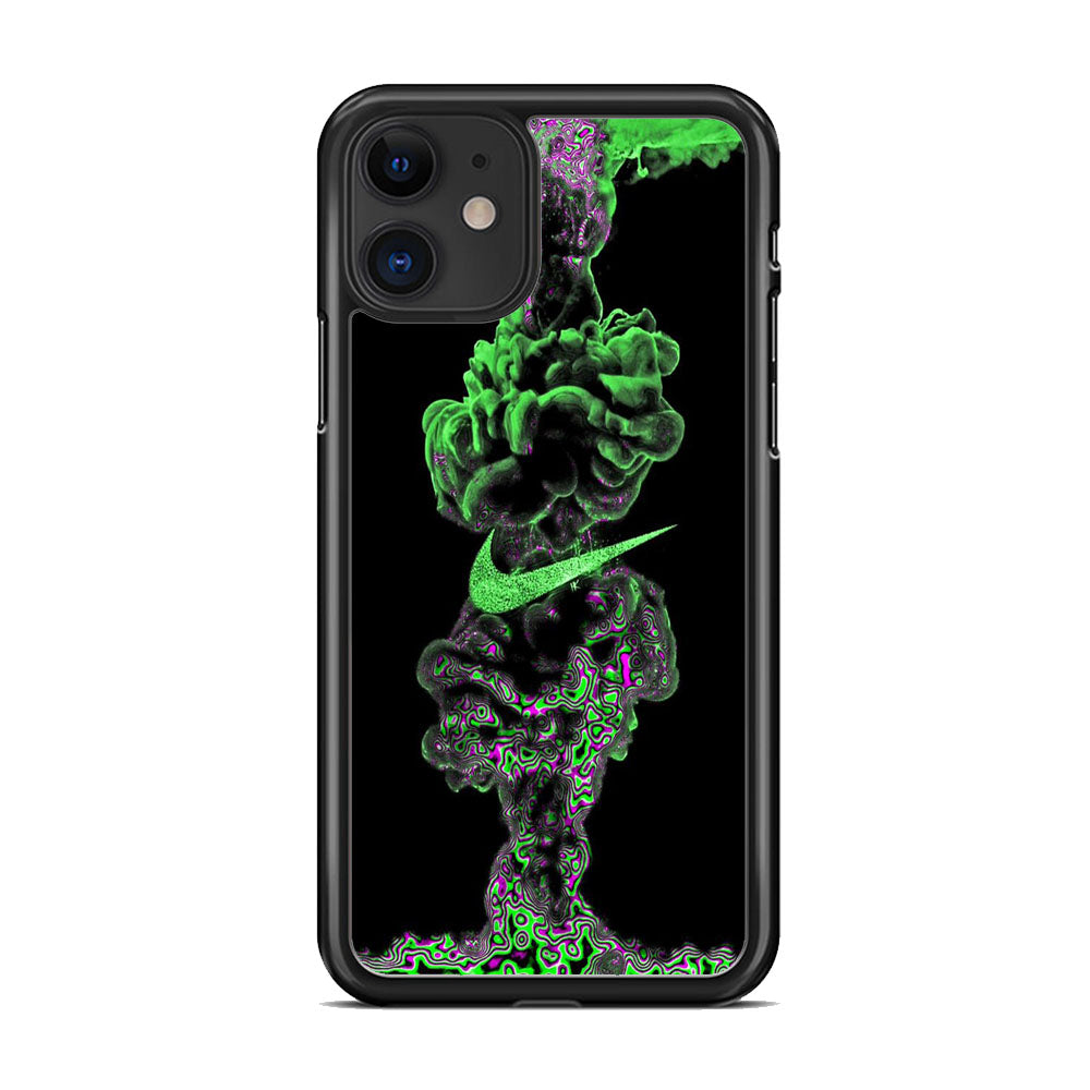 Nike Green Outburst Fuze Art iPhone 11 Case